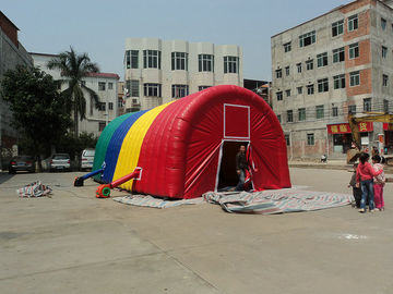 Durable Rainbow Tourist Inflatable Backyard Party Tent Oxford Cloth
