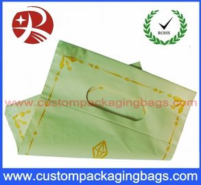 Custom Printed Die Cut Handle Plastic Bags Portable For Shopping