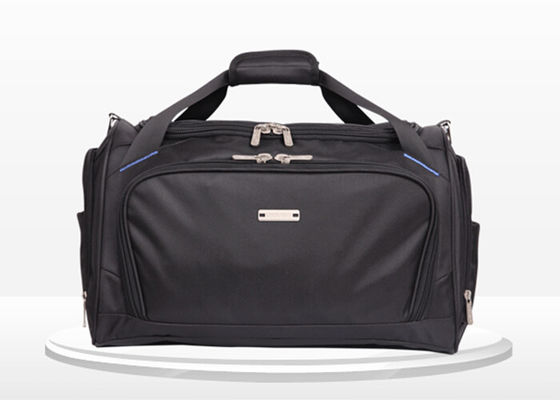 Travel large black duffle bag for men OEM / ODM Passed EN71 , RoHS